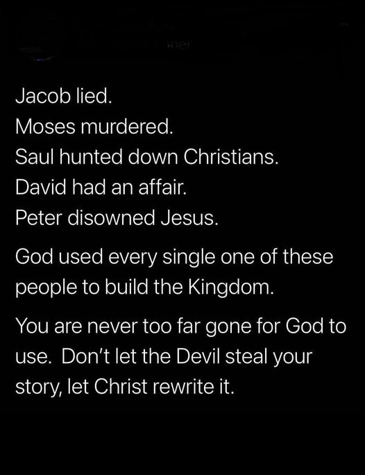 Let Christ Rewrite Your Story Castimonia